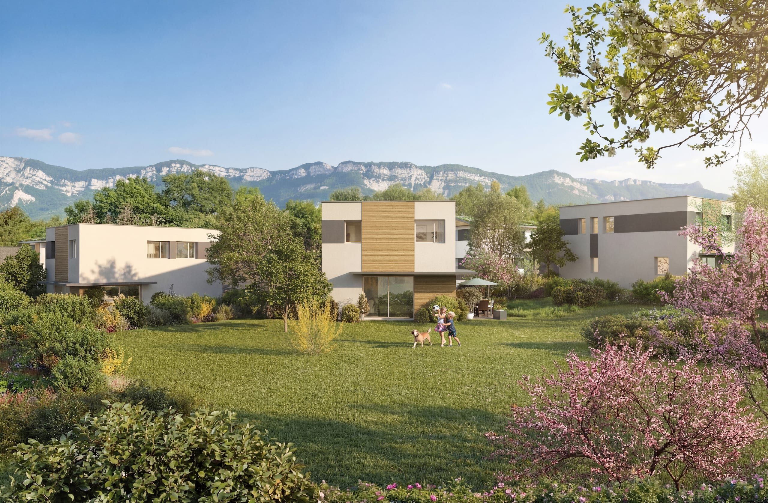 Le Hameau du Golf — family villas with gardens